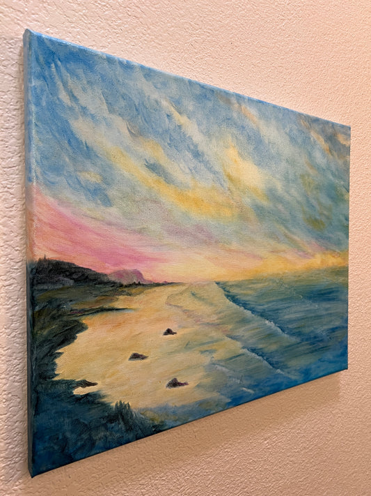 Pacific Ocean Coastal Landscape